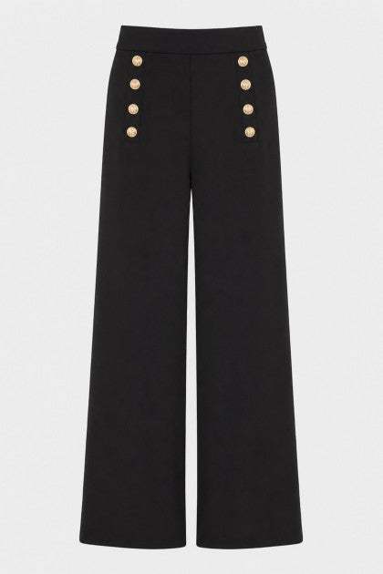 PANTALÓN VAQUERO BOTONES DORADOS