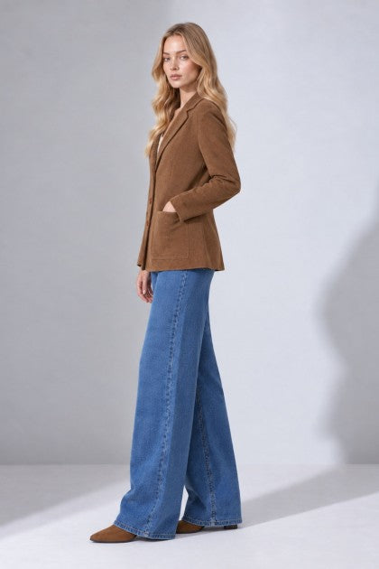 CHAQUETA CON EFECTO ANTELINA