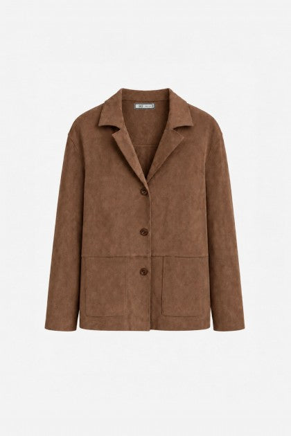 CHAQUETA CON EFECTO ANTELINA