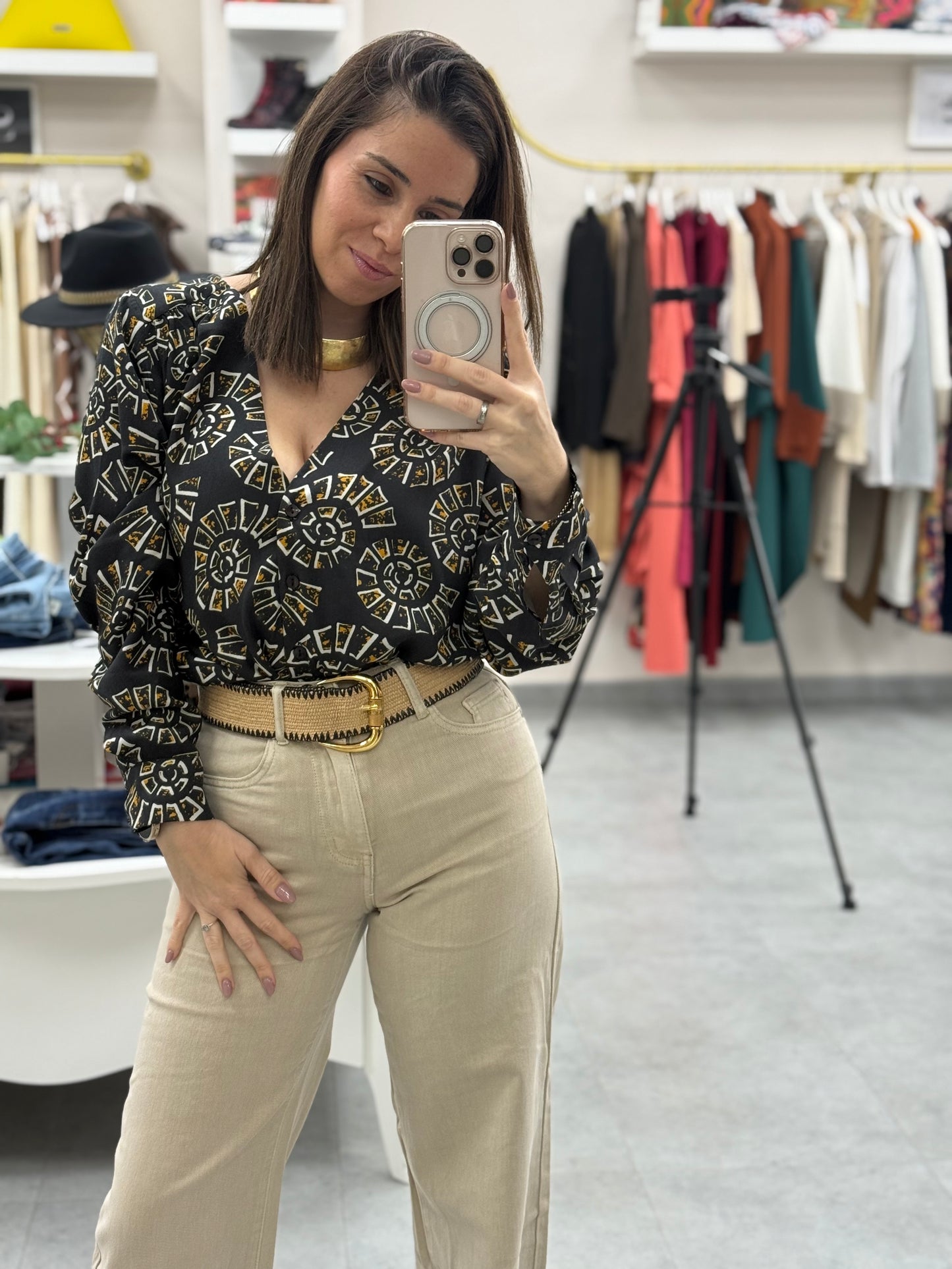 PANTALON VAQUERO LEWISS BEIGE