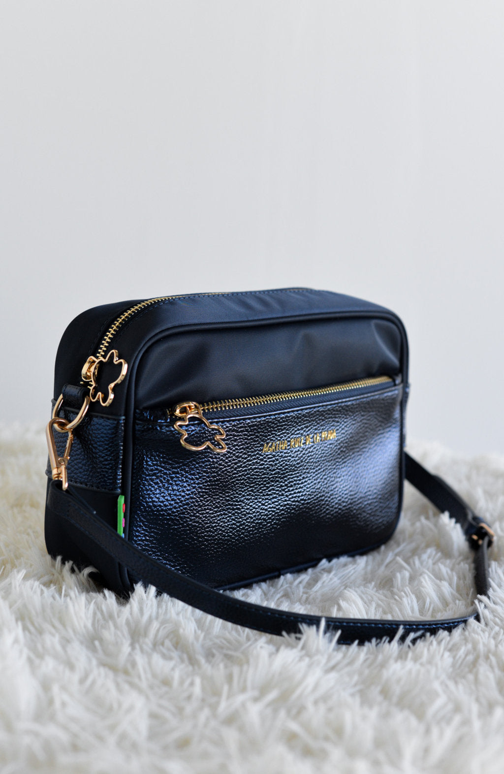 BANDOLERA NYLON METALIZADO