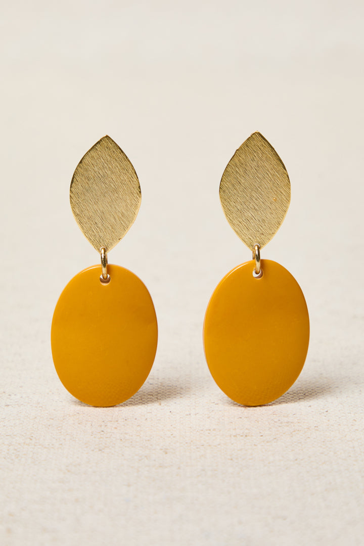 PENDIENTES HOJA DE LAT NARANJA