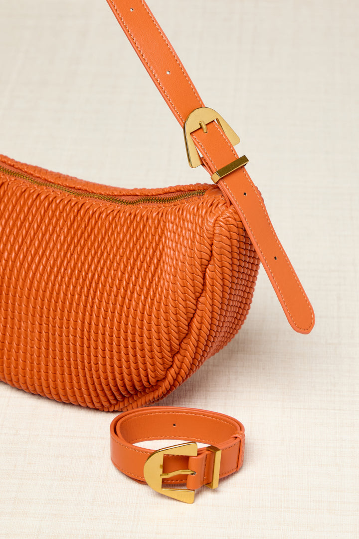 BOLSO MEDIALUNA NARANJA