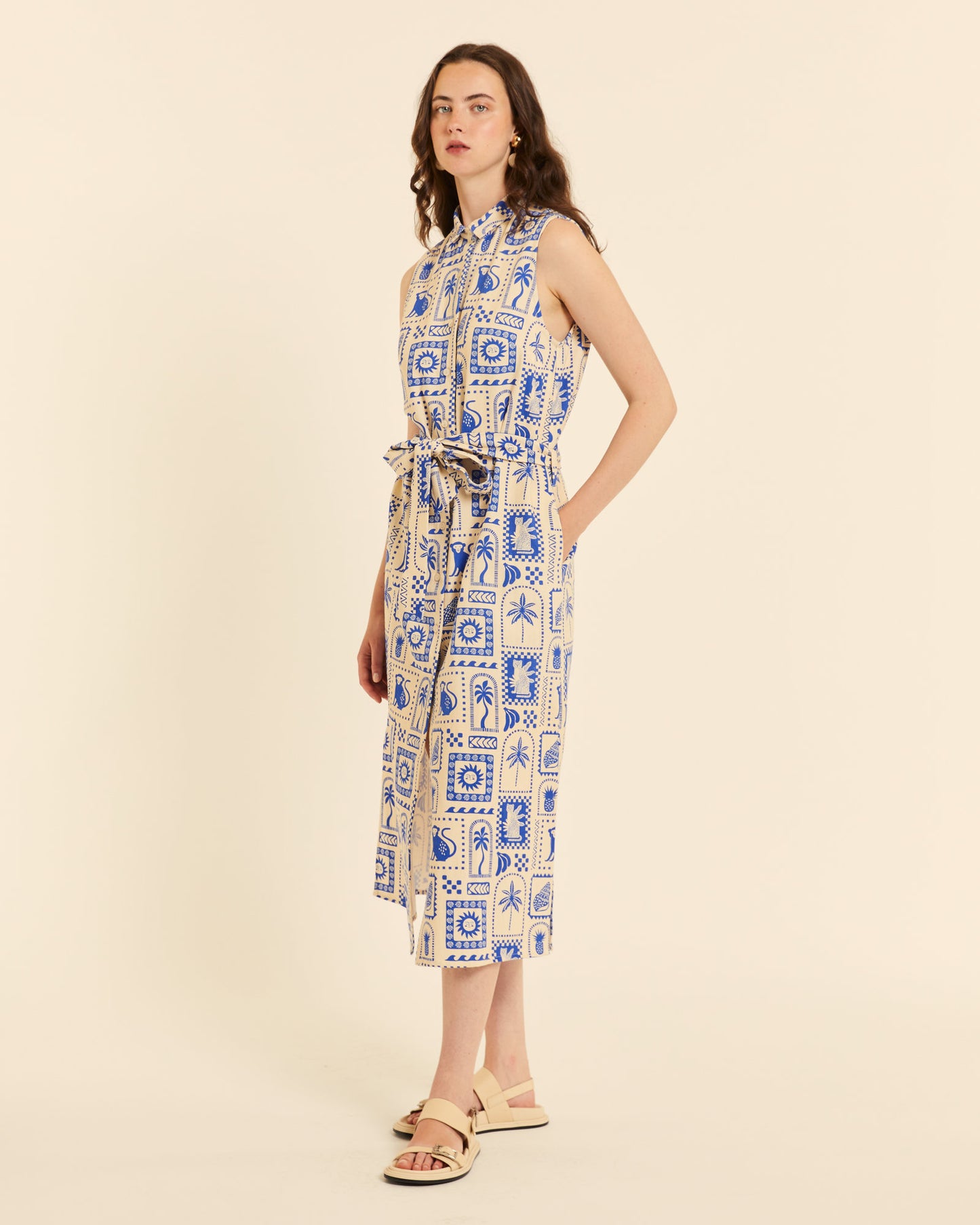 VESTIDO ABOTONADO MOROCCO