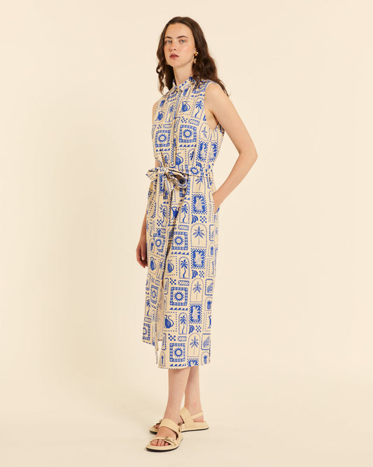 VESTIDO ABOTONADO MOROCCO