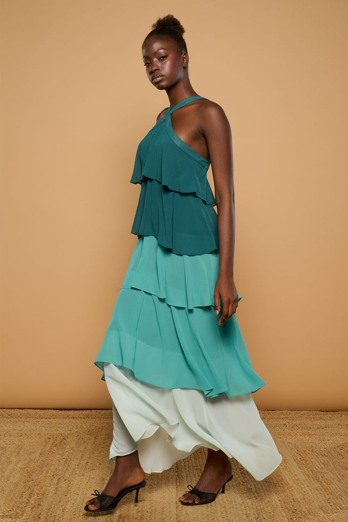 VESTIDO GREEN MOON DRESS