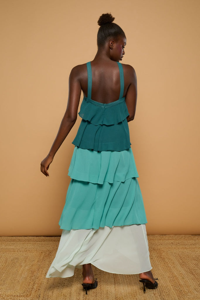VESTIDO GREEN MOON DRESS