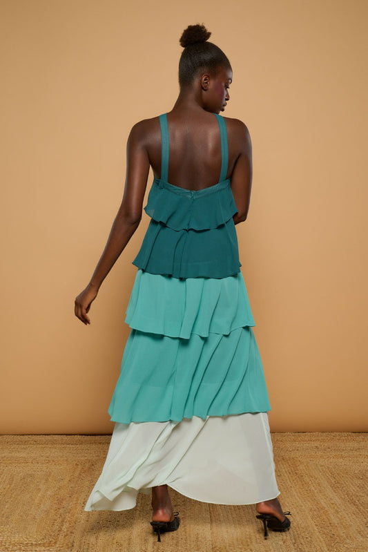 VESTIDO GREEN MOON DRESS