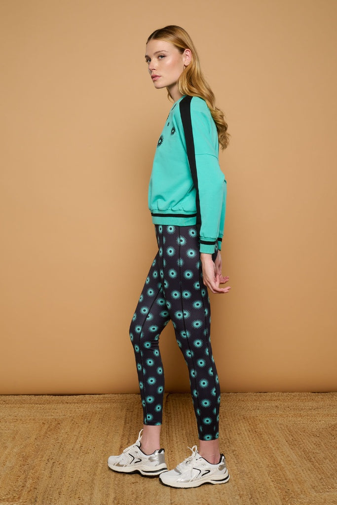 LEGGINGS GREEN SUN