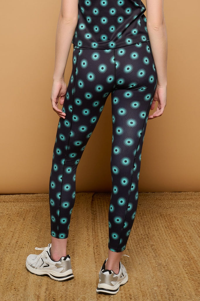 LEGGINGS GREEN SUN