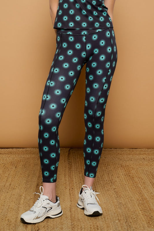 LEGGINGS GREEN SUN