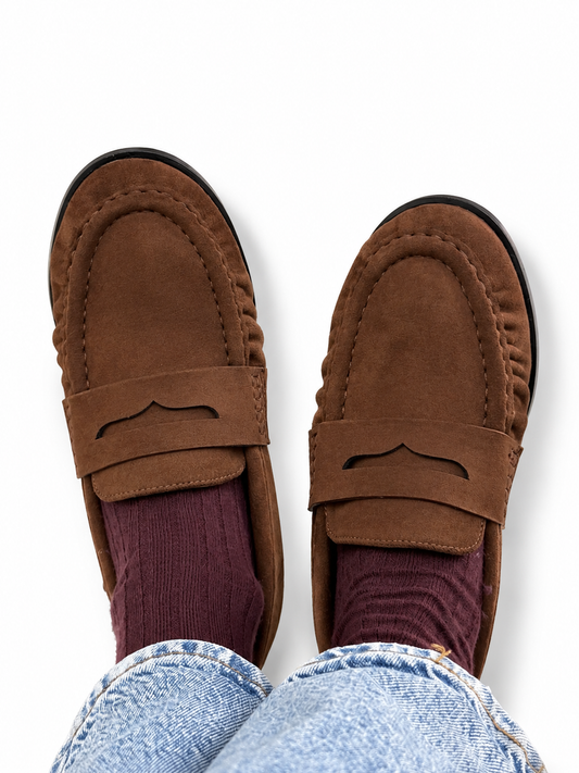 MOCASIN ANTELINA MARRON CHOCOLATE