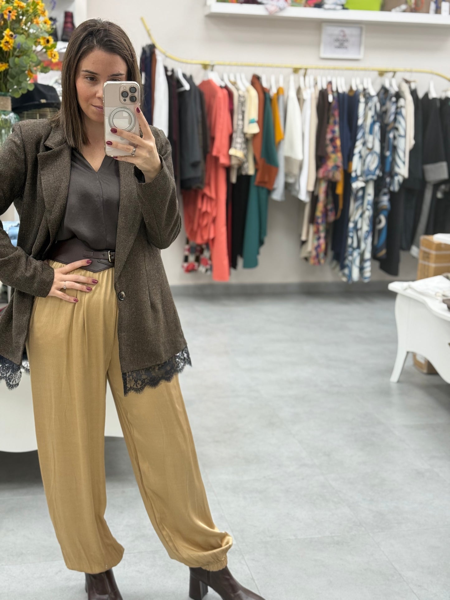 AMERICANA PATA GALLO ENCAJES