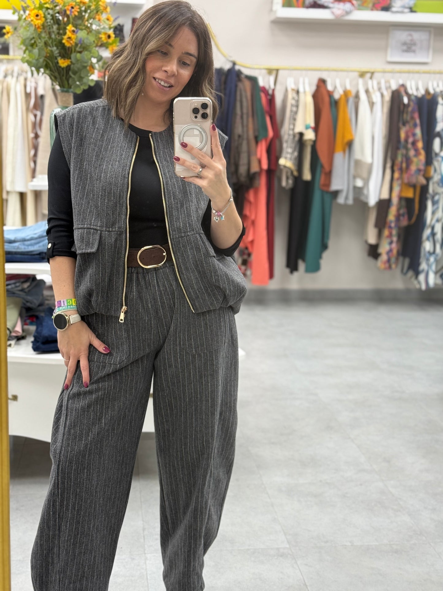 PANTALÓN DIPLOMÁTICO CoN CINTURÓN