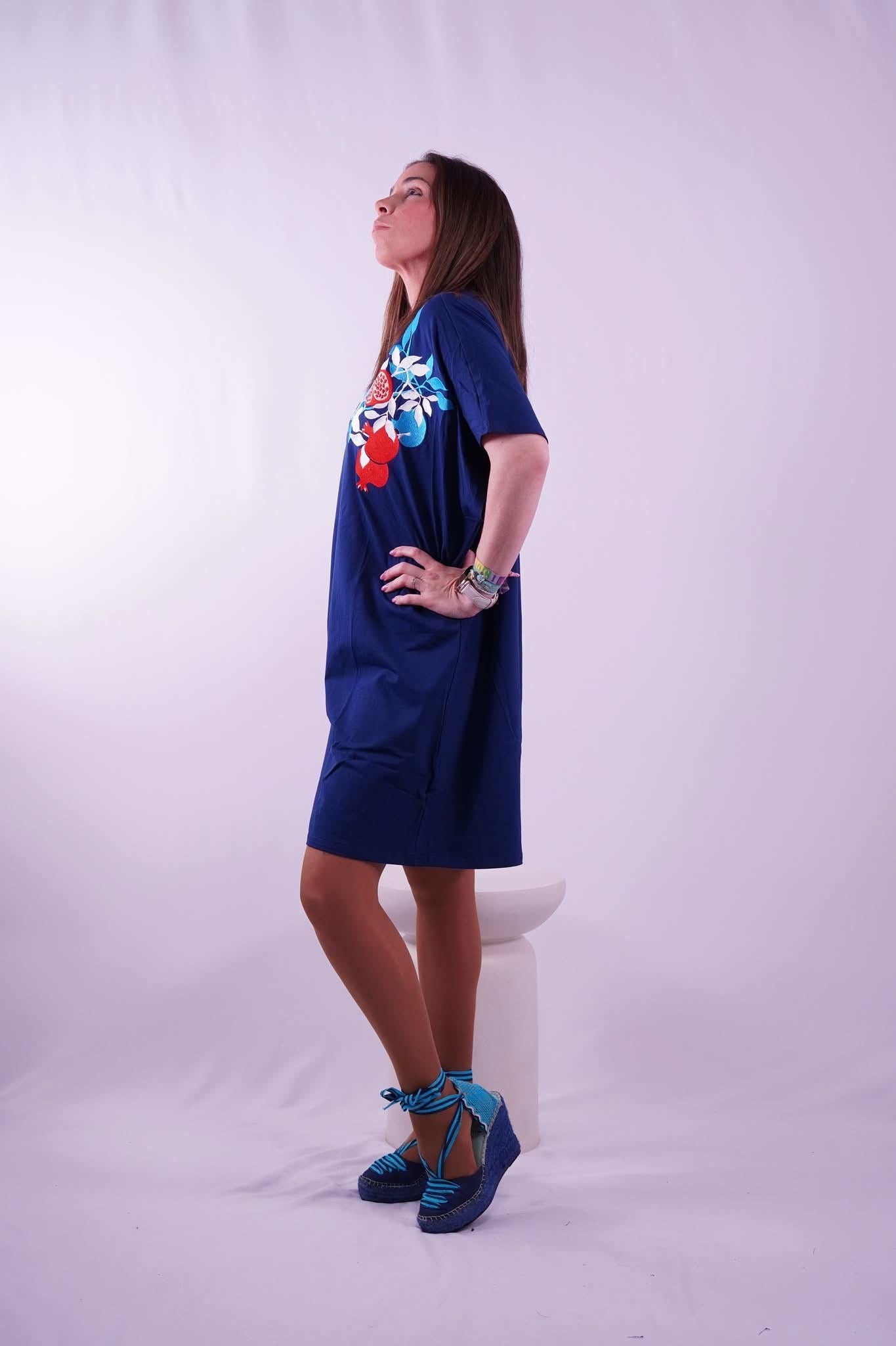 VESTIDO BLUE GRANA DRESS