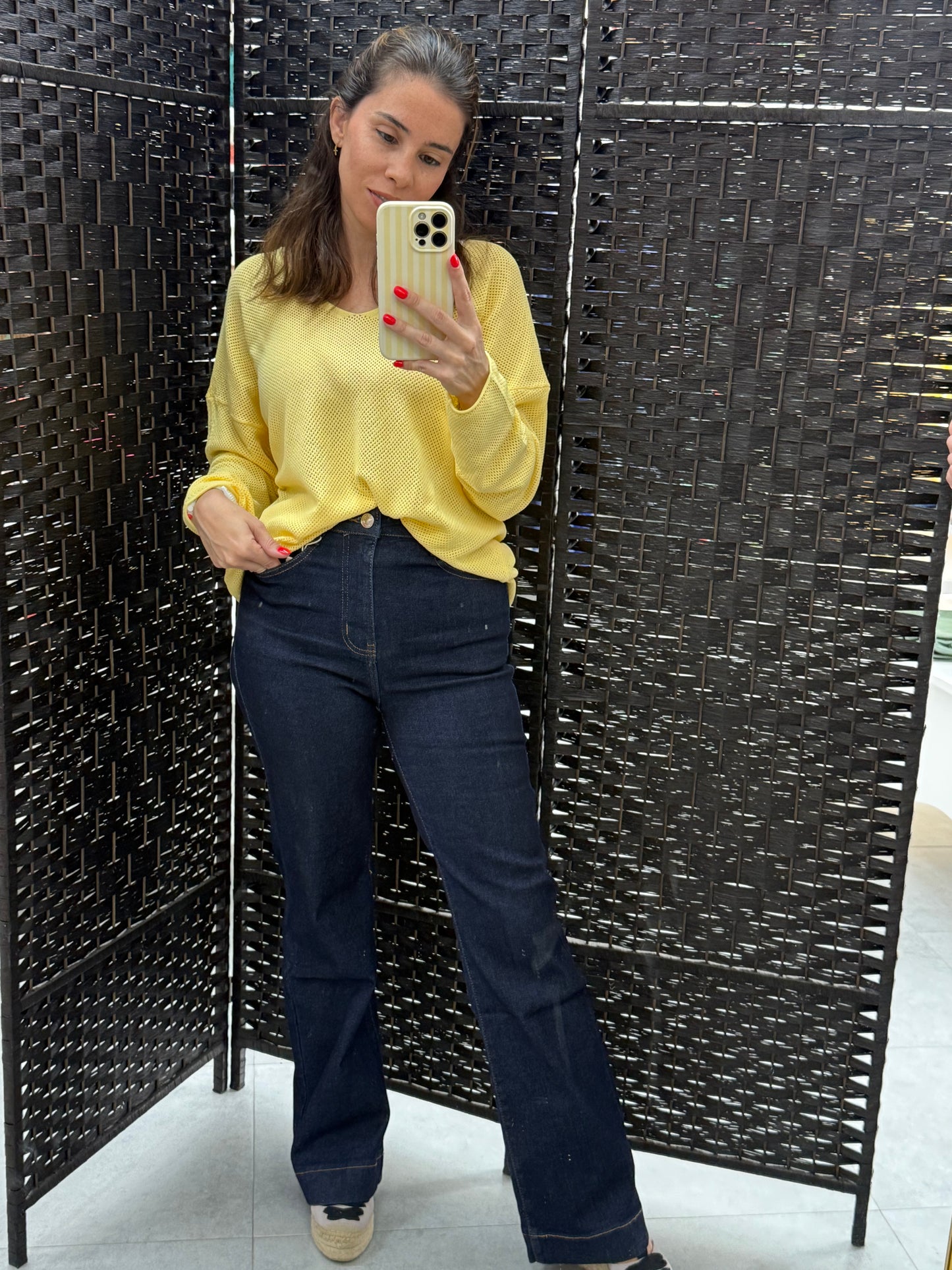 PANTALON VAQUERO ELASTICO OTOÑAL