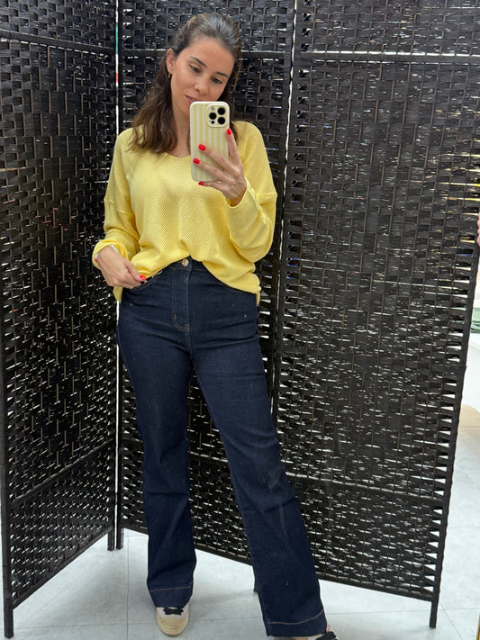 PANTALON VAQUERO ELASTICO OTOÑAL