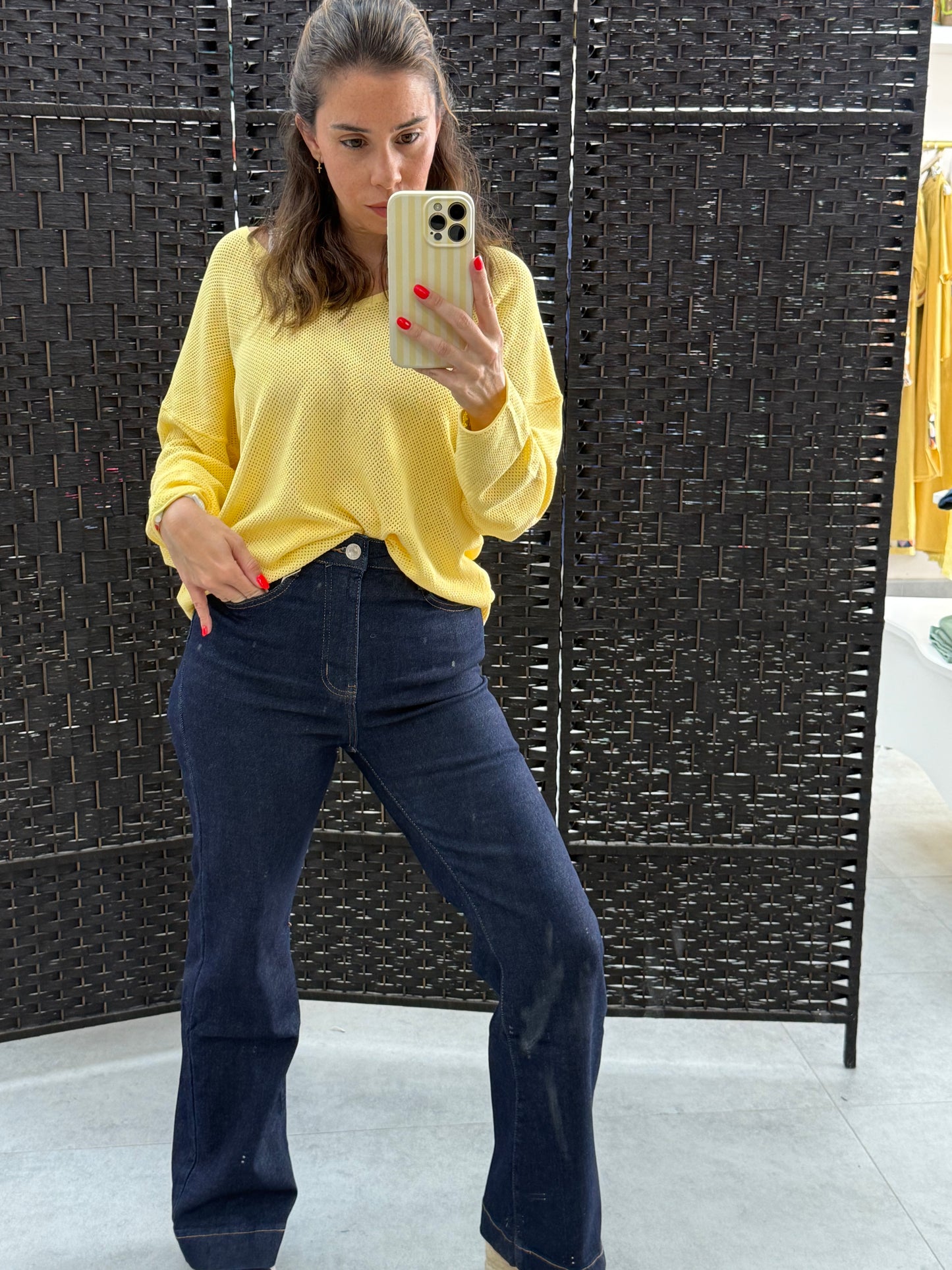 PANTALON VAQUERO ELASTICO OTOÑAL