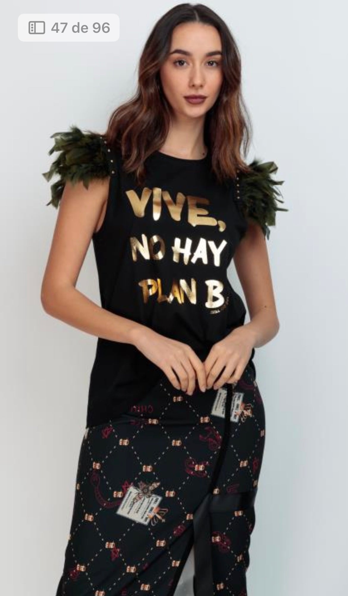 CAMISETA VIVE, NO HAY PLAN B