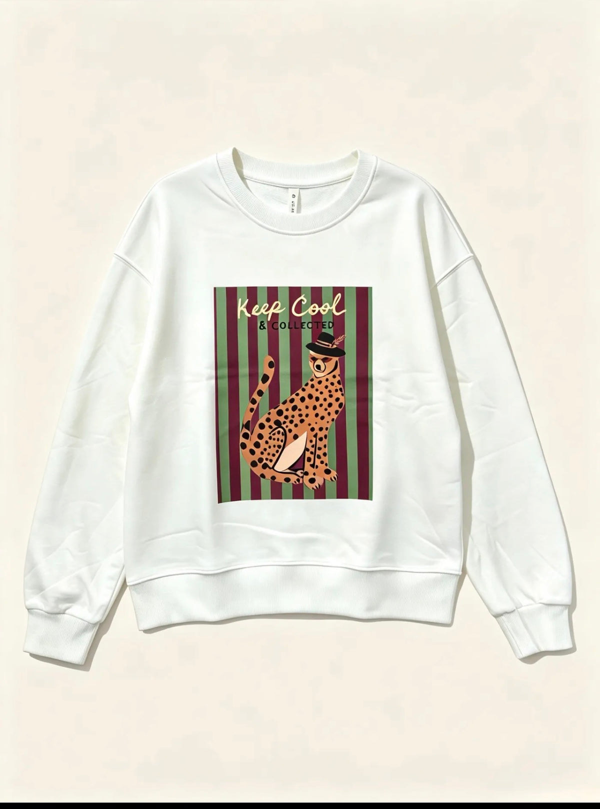 SUDADERA TIGRE COOL RAYADA
