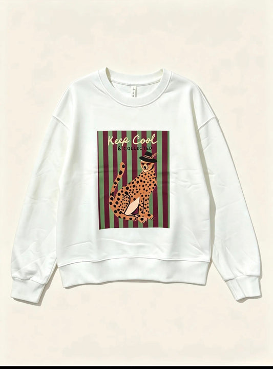 SUDADERA TIGRE COOL RAYADA