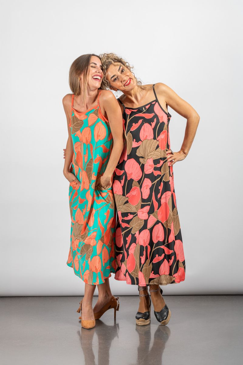 VESTIDO TIRANTES SUNRISE OKEEFFE