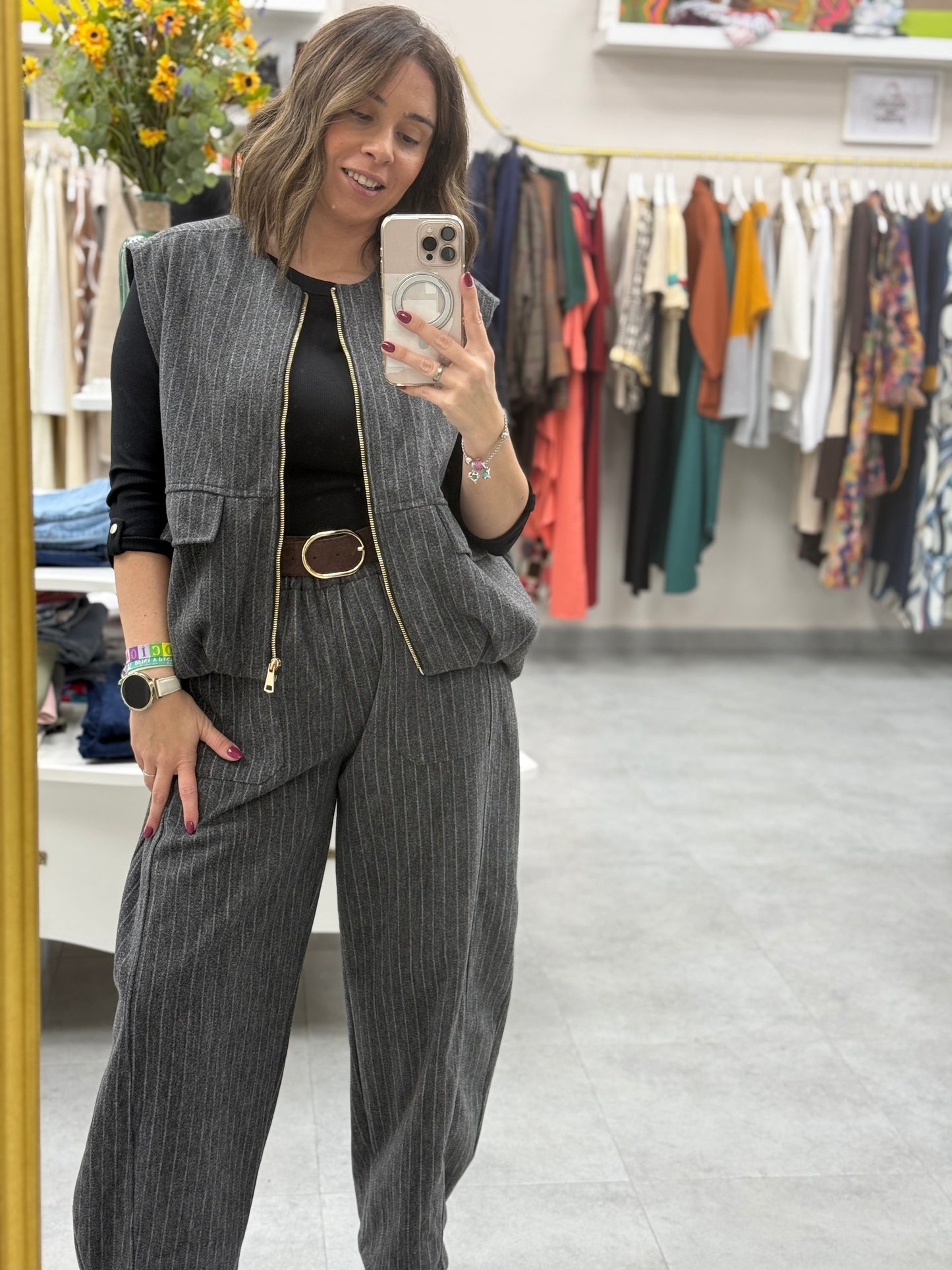 PANTALÓN DIPLOMÁTICO CoN CINTURÓN