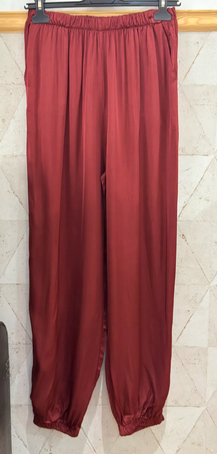 PANTALON SATEN BOMBACHO