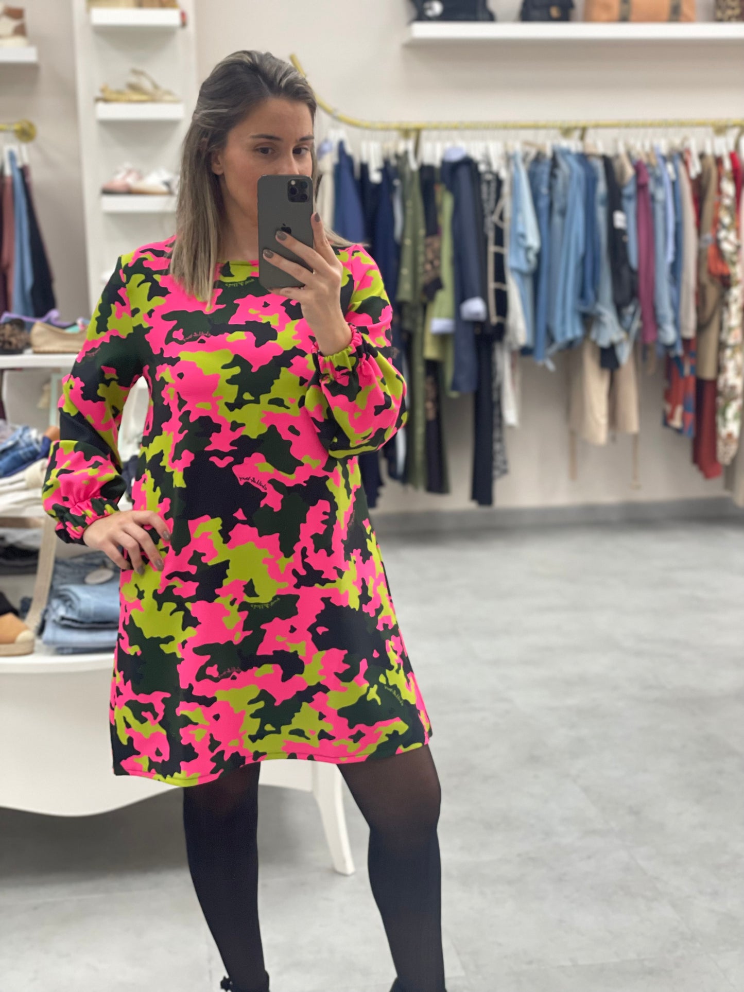 VESTIDO CAMUFLAJE