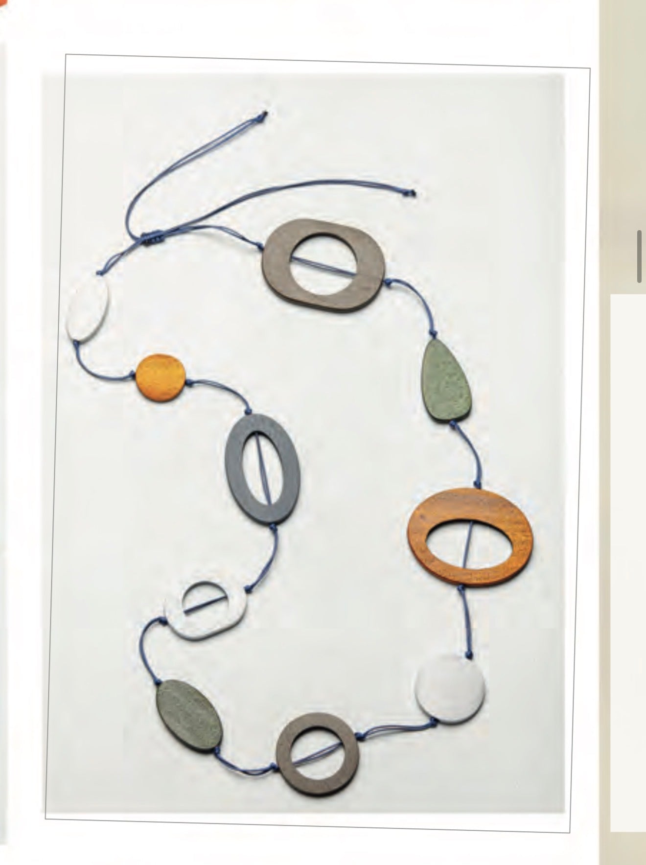 COLLAR LARGO AMEBAS