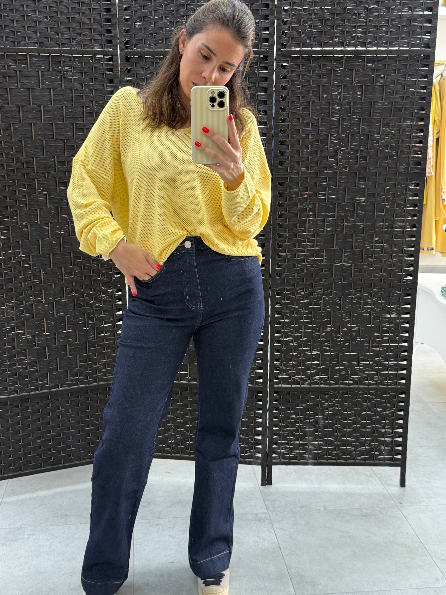 PANTALON VAQUERO ELASTICO OTOÑAL