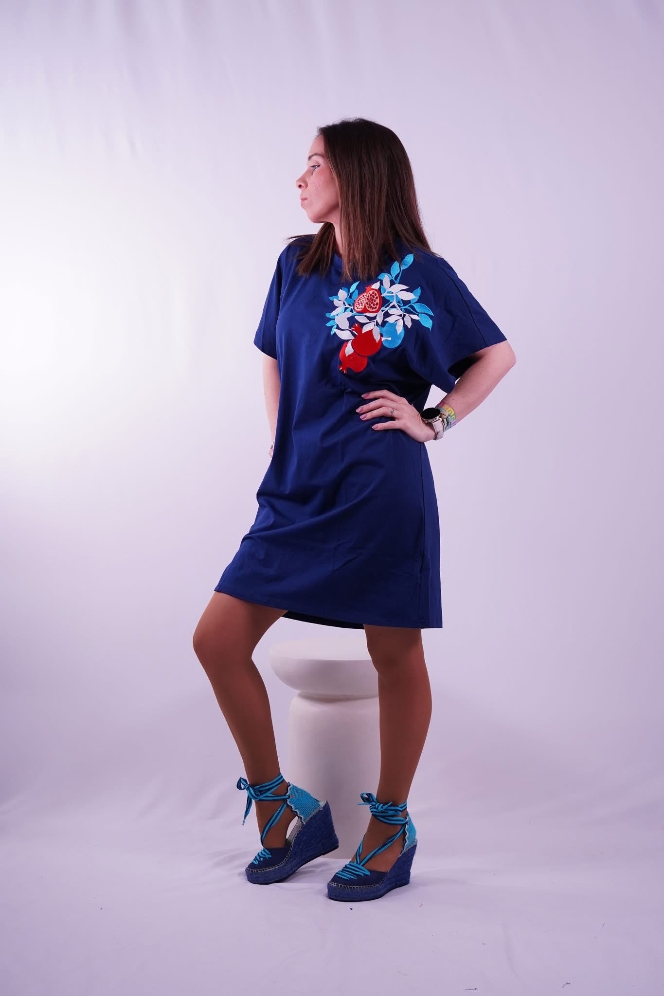 VESTIDO BLUE GRANA DRESS