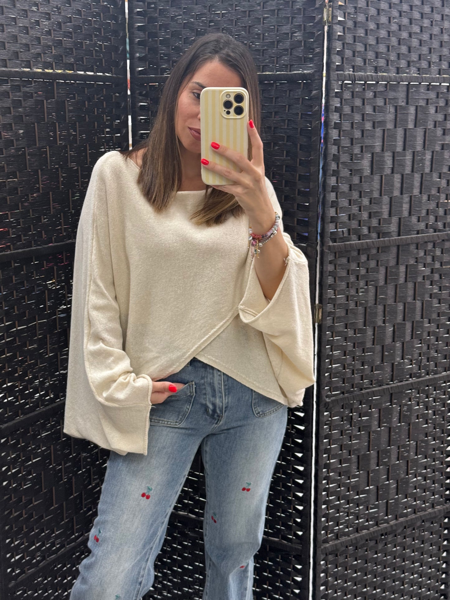 CAPA JERSEY ALGODON BEIGE