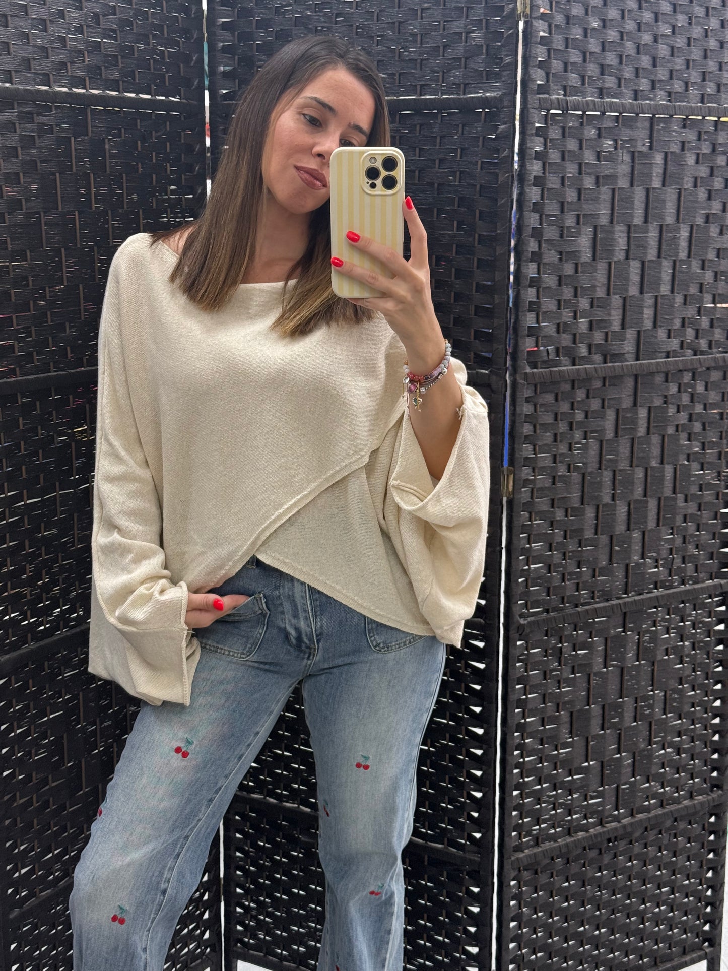 CAPA JERSEY ALGODON BEIGE