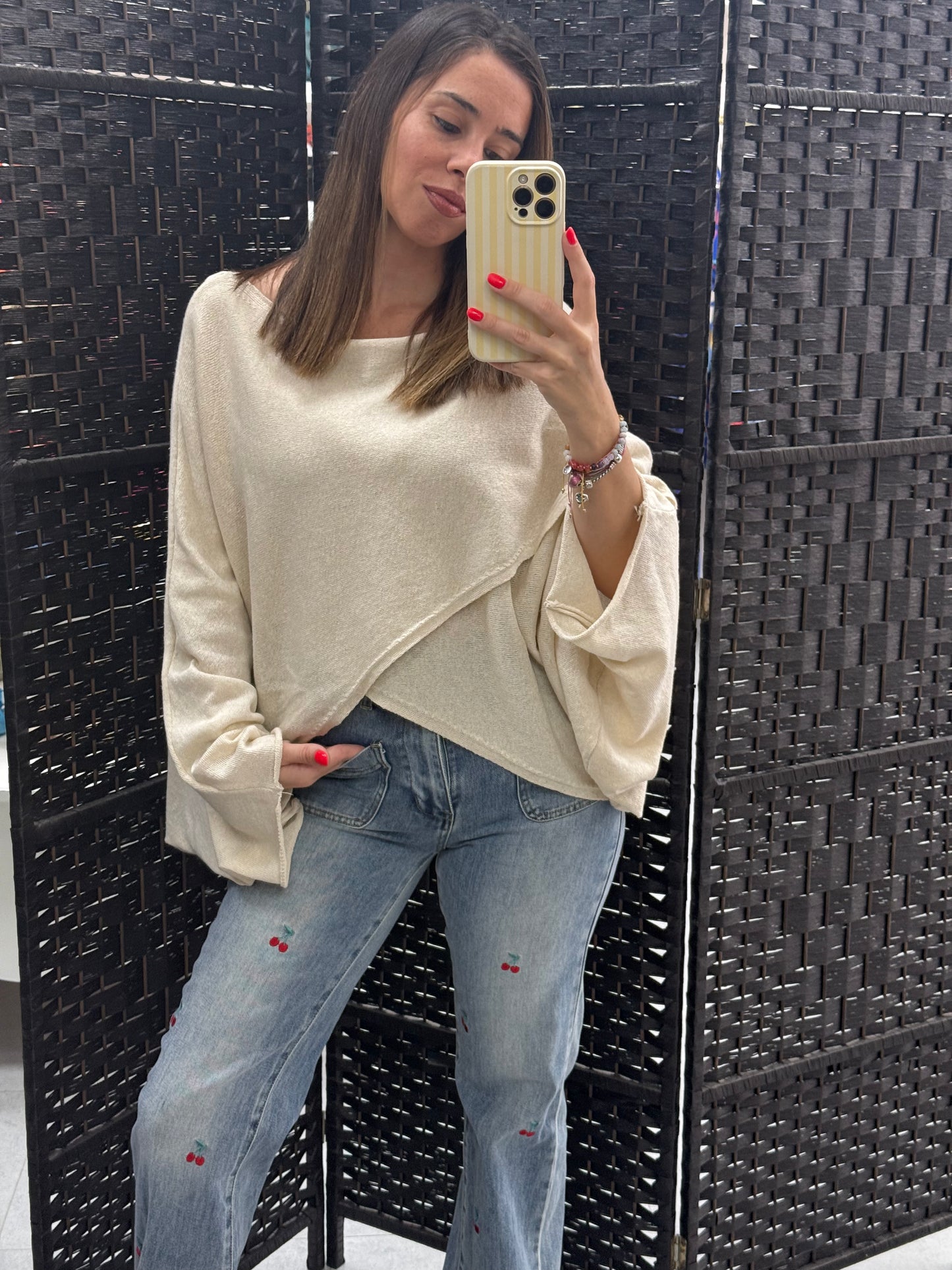 CAPA JERSEY ALGODON BEIGE