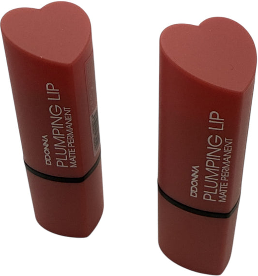 PLUMPING LIP MATTE PERMANENT DDONNA - EFECTO VOLUMEN DE LABIOS COLOR 5