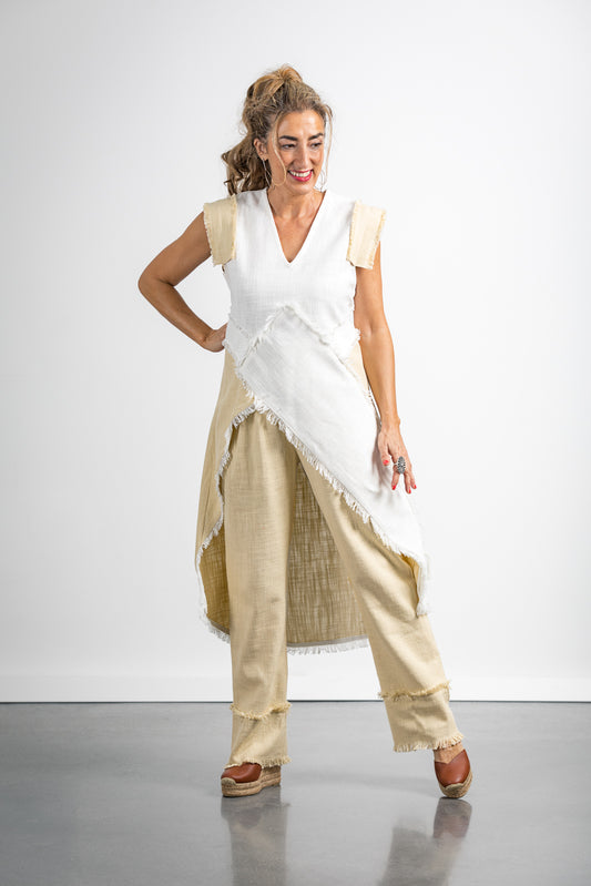 KURTA WEI BLANCA JEFAS DIVAS