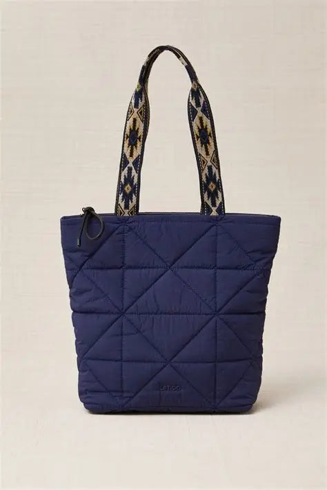 BOLSO SHOPPER ACOLCHADO TEJIDO TECNO