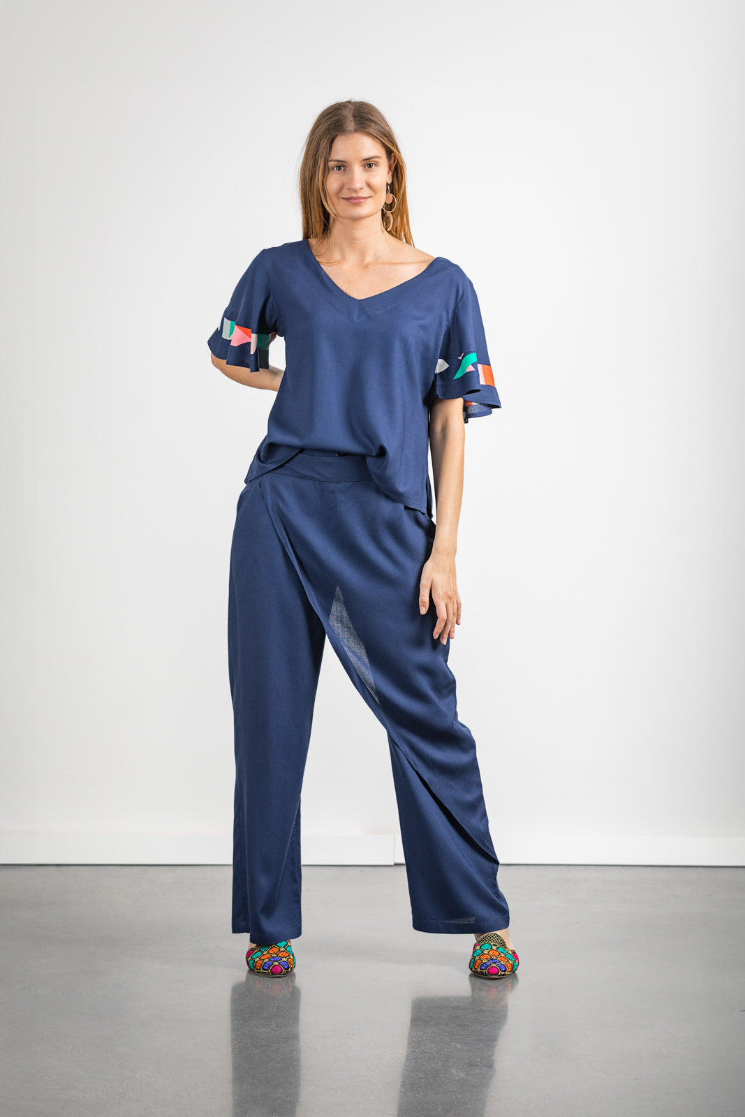 PANTALON FAUVEU AZUL MARINO DELAUNAY DIVAS