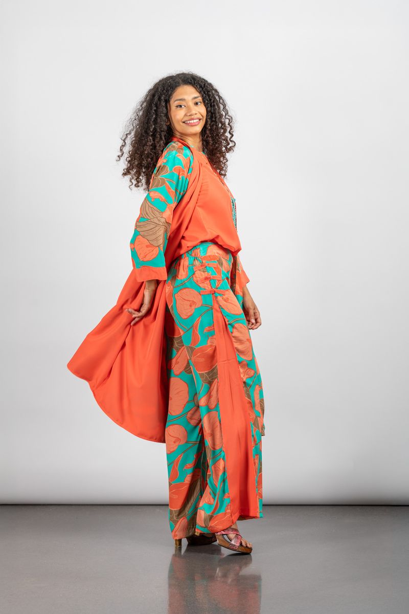 PANTALONES PLUMS CORAL OKEEFFE