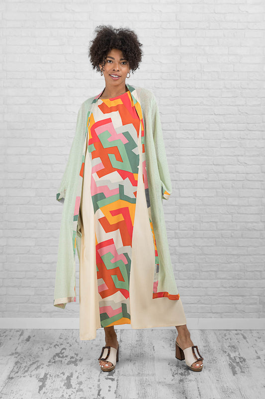 KIMONO YUTE VERDE CLARO TETRIX
