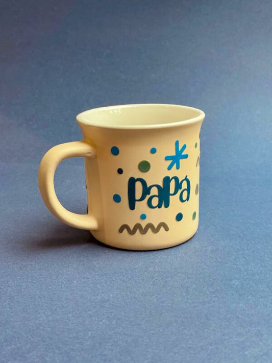 TAZA BEIGE «Papá»