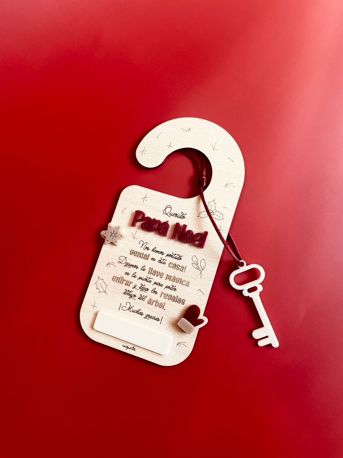 LLAVE MAGICA PAPA NOEL