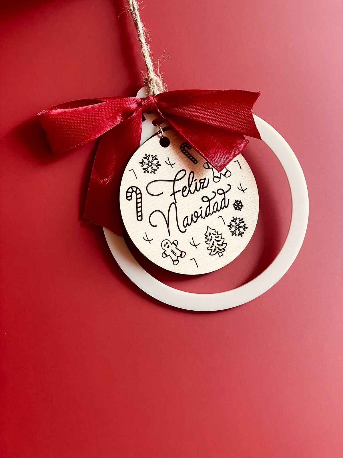 PACK 2 BOLAS NAVIDADEÑAS