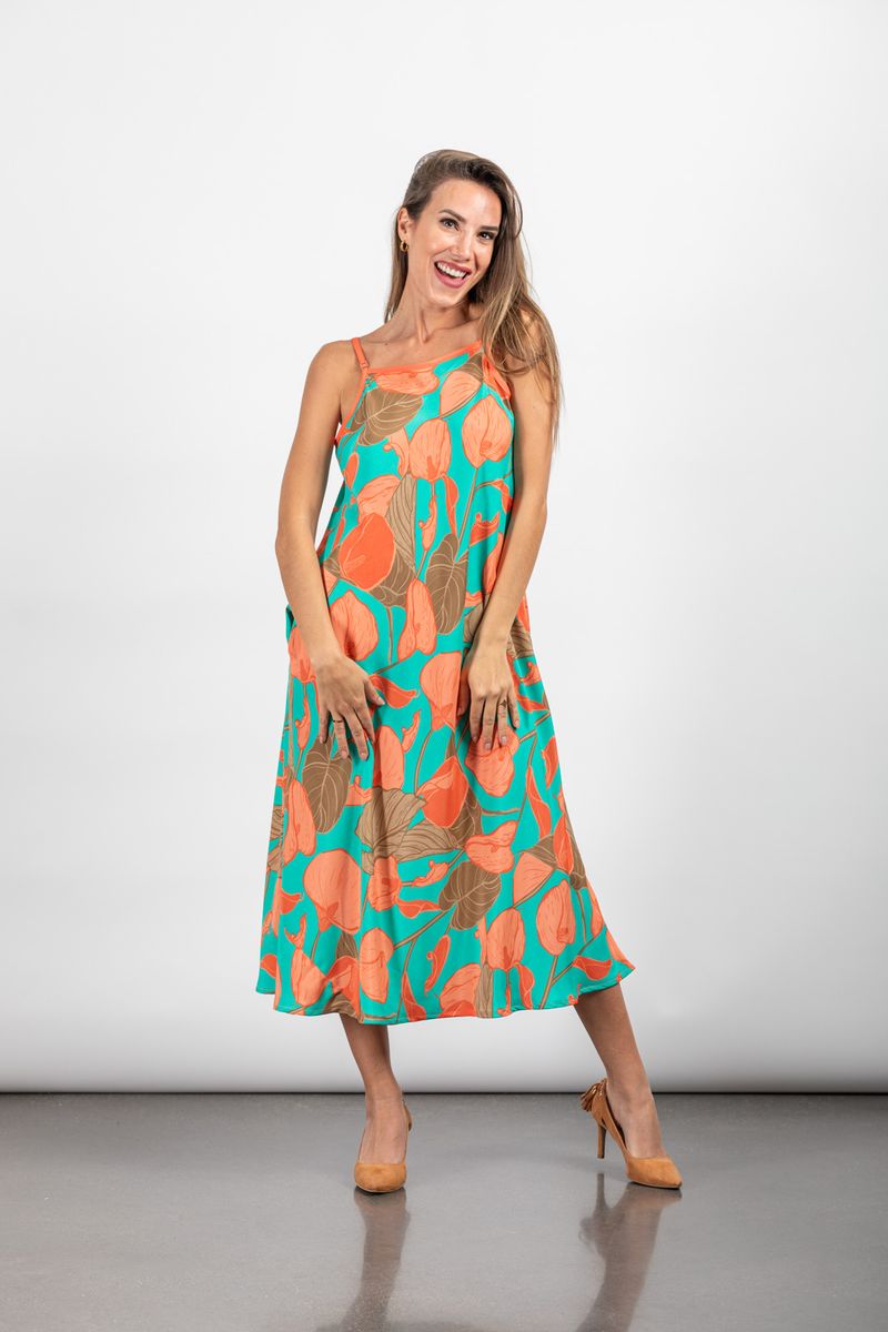 VESTIDO TIRANTES SUNRISE OKEEFFE