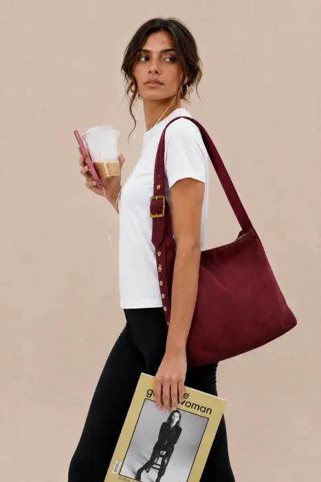 BOLSO SHOPPER TACHUELAS ANTELINA